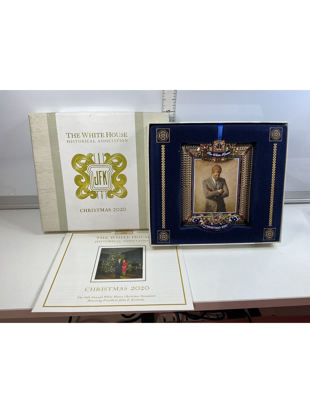 2020 White House Ornament NIB COA